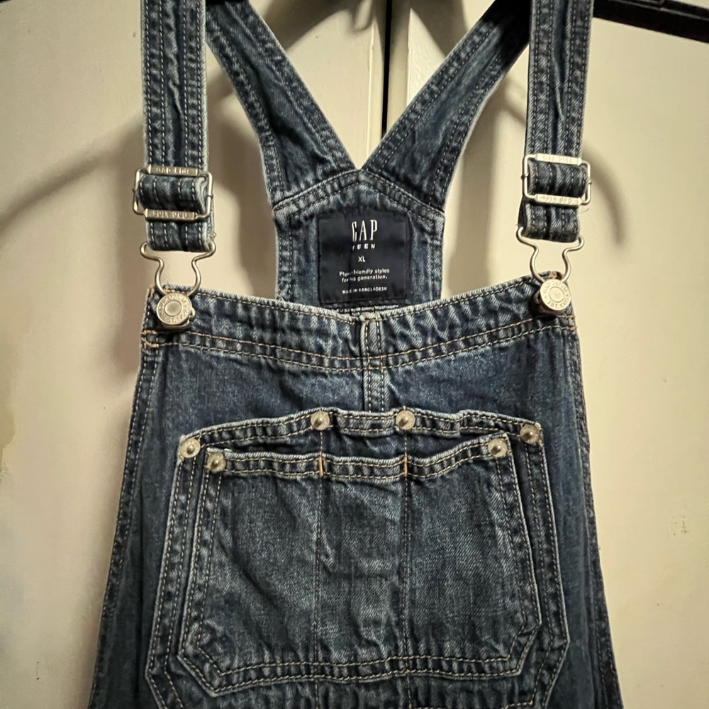 GAP Blue Denim Overalls